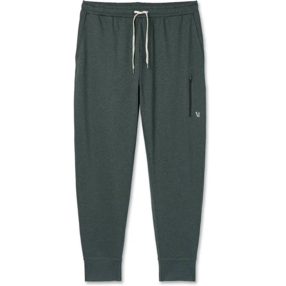 MEN'S SUNDAY PERFORMANCE JOGGER - ASPEN HEATHER SIZE LARGE CUT OFF CUFFS